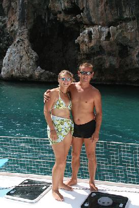 Philippe et Catherine à Anguilla
